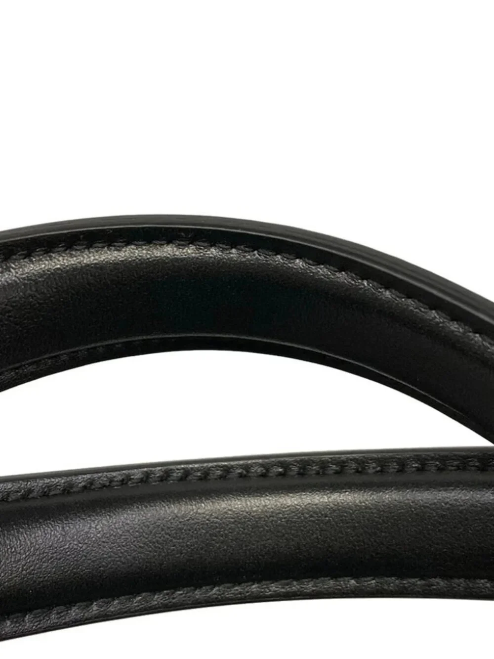 Salvatore Ferragamo Gancini Black Gold Leather Hardware Tote Bag